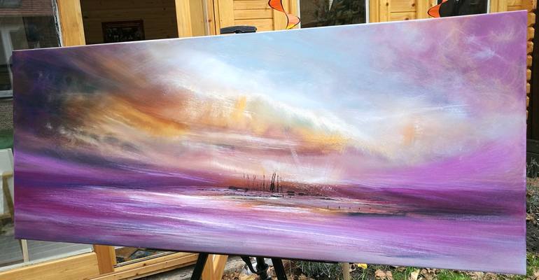 Original Seascape Painting by Mel Graham