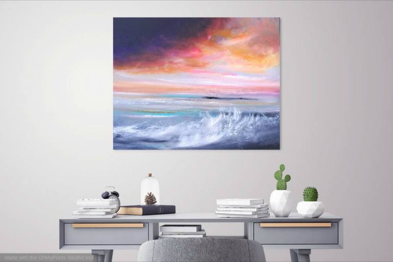 Original Seascape Painting by Mel Graham