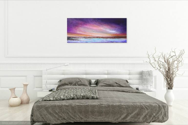 Original Impressionism Seascape Painting by Mel Graham