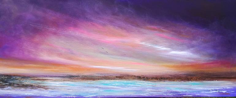 Original Seascape Painting by Mel Graham