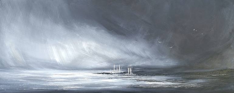 Original Seascape Painting by Mel Graham