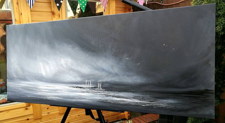 Original Seascape Painting by Mel Graham