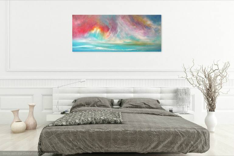 Original Expressionism Seascape Painting by Mel Graham