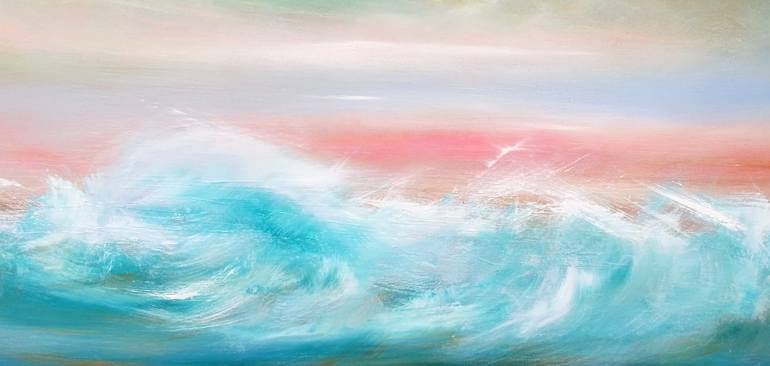 Original Seascape Painting by Mel Graham