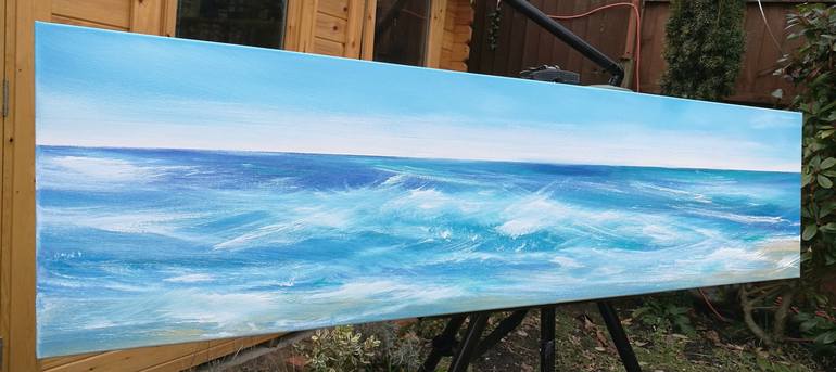 Original Seascape Painting by Mel Graham