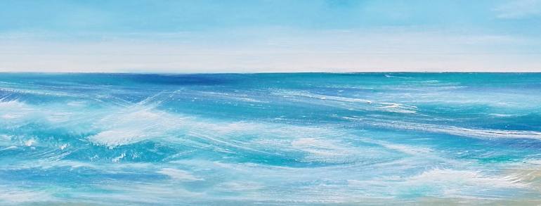 Original Fine Art Seascape Painting by Mel Graham