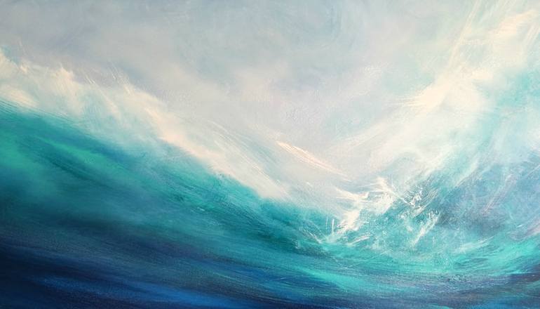 Original Seascape Painting by Mel Graham