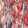 Stunning, Tactile, Bursting with colour, Textured, Vivid. Pollock inspired? Yes, of course. Looking for a conversation piece? An eye-catching abstract? This could be just the one for you...

Deeply textured and extremely tactile, this is a vivid, abstract piece, produced entirely from an intense mood. Highly therapeutic and deeply emotional to produce I was exhausted afterwards. Using palette knife and rich acrylics, this incorporates the striking intensity of magenta, teal, crimson and violet to bring heart, soul and energy to your wall. An inspirational, and motivational creation. 

"Art washes away from the soul, the dust of everyday life." Picasso

This painting is on artist quality cotton canvas, and stretched with strong wooden bars. With painted sides and varnish it is ready to go with no need for a frame. There is a signature on the front and on the reverse is the Title, a date and signature. All my works are accompanied with a unique Certificate of Authenticity.

All my works are gently and individually packaged with commercial bubble wrap, and their protection is reinforced with strong cardboard packaging to secure safe passage. Paintings are sent tracked, and a signature is requested upon delivery. 

Please see my other pieces for more colour creations :)