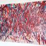 Stunning, Tactile, Bursting with colour, Textured, Vivid. Pollock inspired? Yes, of course. Looking for a conversation piece? An eye-catching abstract? This could be just the one for you...

Deeply textured and extremely tactile, this is a vivid, abstract piece, produced entirely from an intense mood. Highly therapeutic and deeply emotional to produce I was exhausted afterwards. Using palette knife and rich acrylics, this incorporates the striking intensity of magenta, teal, crimson and violet to bring heart, soul and energy to your wall. An inspirational, and motivational creation. 

"Art washes away from the soul, the dust of everyday life." Picasso

This painting is on artist quality cotton canvas, and stretched with strong wooden bars. With painted sides and varnish it is ready to go with no need for a frame. There is a signature on the front and on the reverse is the Title, a date and signature. All my works are accompanied with a unique Certificate of Authenticity.

All my works are gently and individually packaged with commercial bubble wrap, and their protection is reinforced with strong cardboard packaging to secure safe passage. Paintings are sent tracked, and a signature is requested upon delivery. 

Please see my other pieces for more colour creations :)