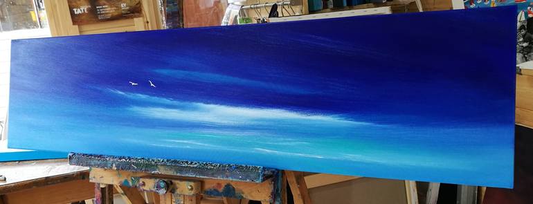 Original Seascape Painting by Mel Graham