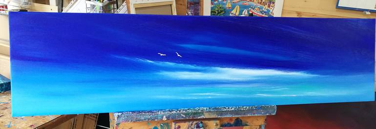 Original Seascape Painting by Mel Graham