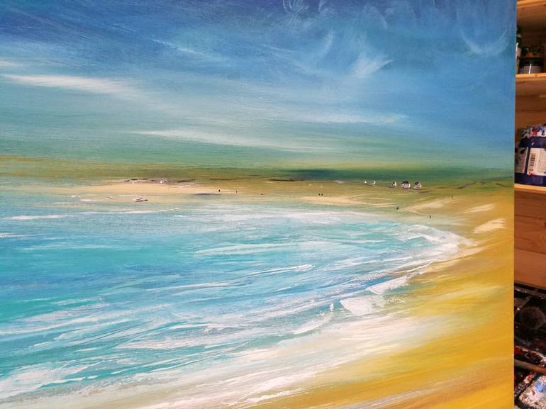 Original Seascape Painting by Mel Graham