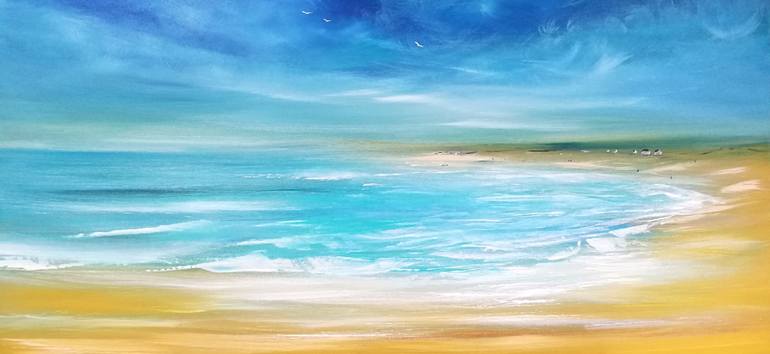 Original Seascape Painting by Mel Graham