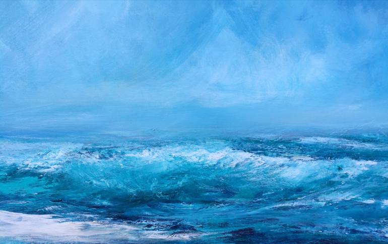 Original Seascape Painting by Mel Graham