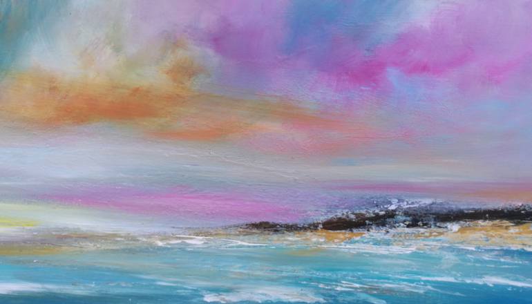 Original Seascape Painting by Mel Graham