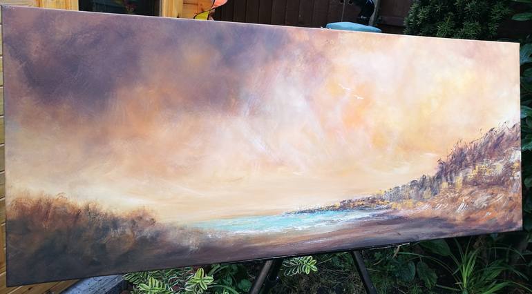 Original Seascape Painting by Mel Graham