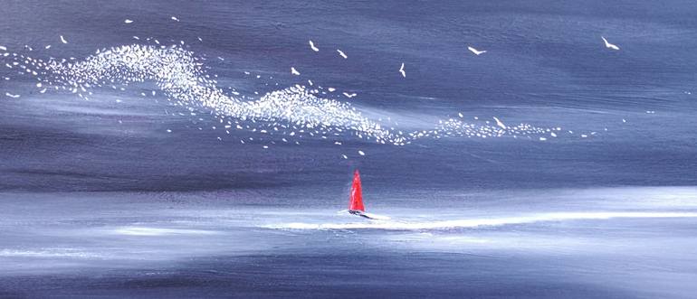 Original Seascape Painting by Mel Graham