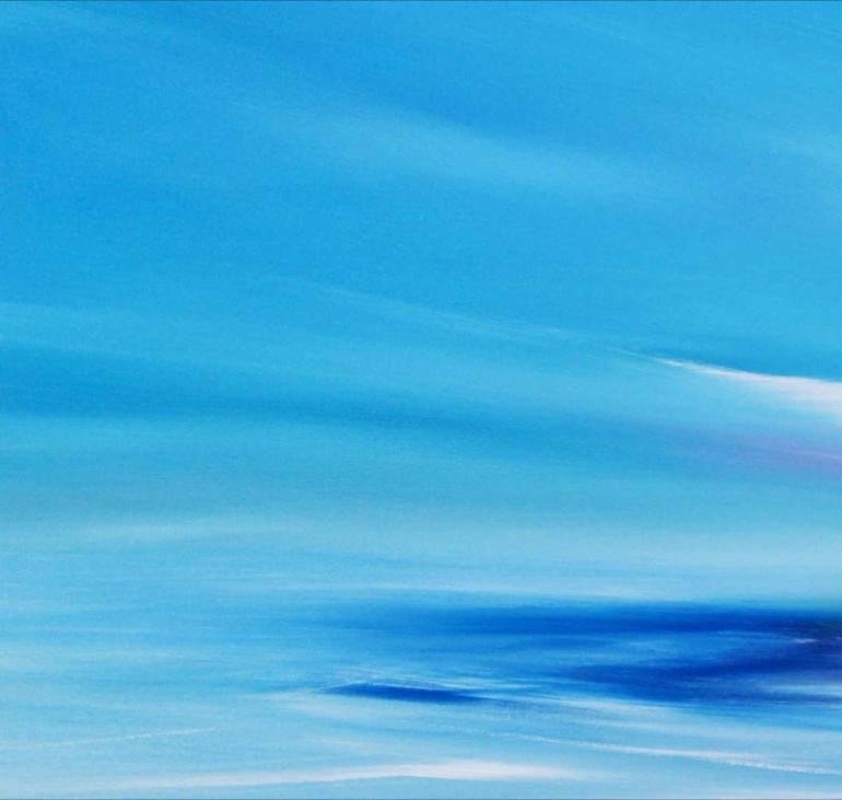 Original Abstract Expressionism Seascape Painting by Mel Graham