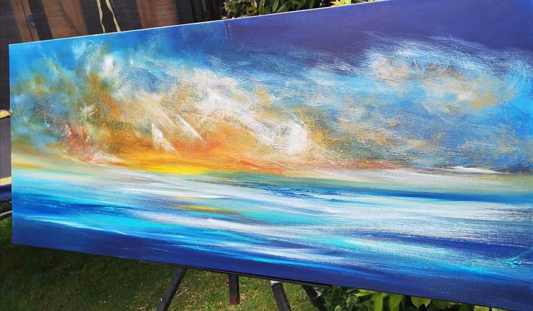 Original Seascape Painting by Mel Graham