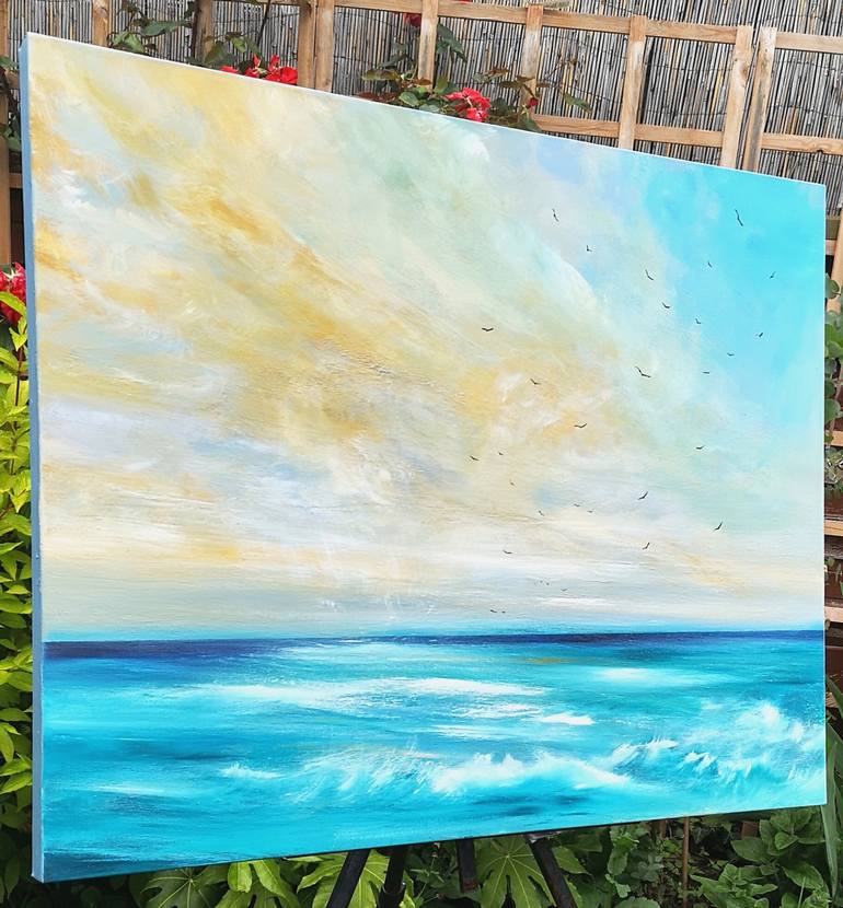 Original Seascape Painting by Mel Graham