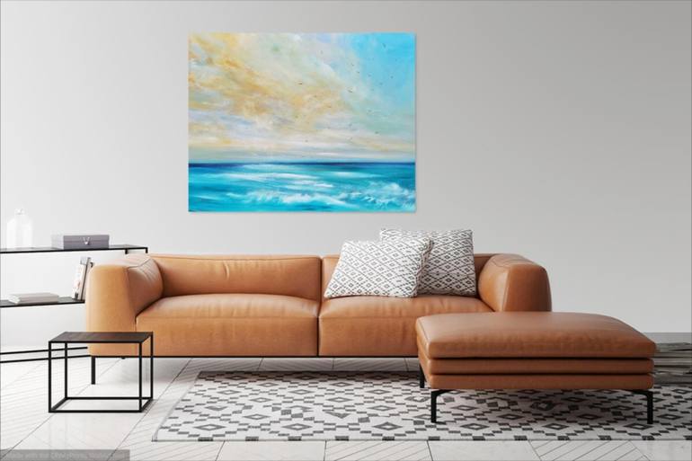 Original Seascape Painting by Mel Graham