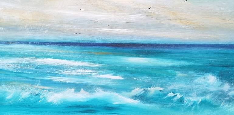 Original Seascape Painting by Mel Graham