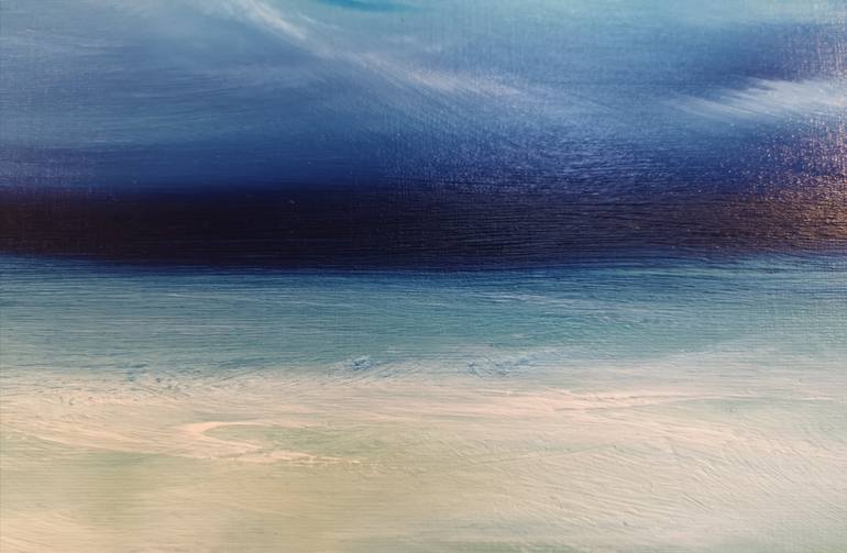 Original Fine Art Seascape Painting by Mel Graham