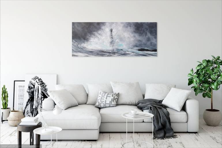 Original Seascape Painting by Mel Graham