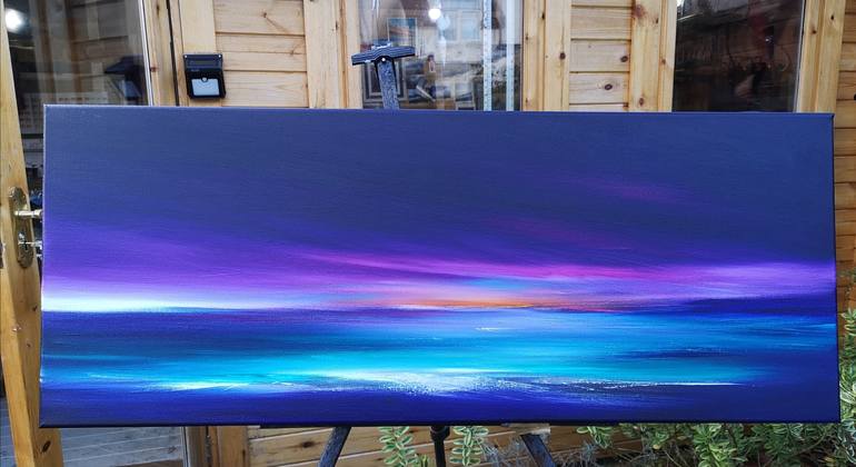 Original Seascape Painting by Mel Graham