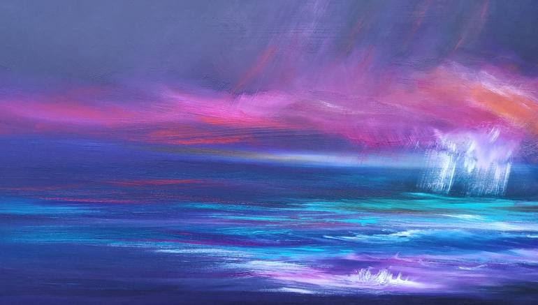 Original Seascape Painting by Mel Graham