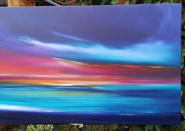 Original Seascape Painting by Mel Graham