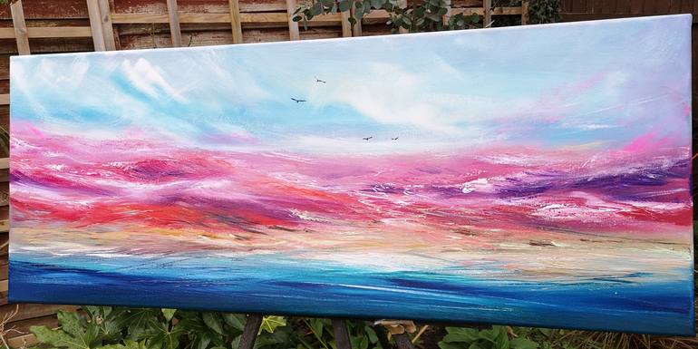 Original Impressionism Landscape Painting by Mel Graham