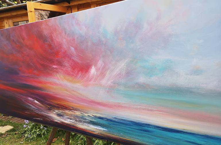 Original Seascape Painting by Mel Graham