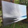 A storm comes in, it passes over and leaves a stunning clear horizon ahead. This piece used a simple palette of natural hues, that produce an emotional seascape.

This painting is on artist quality slimline cotton canvas, and stretched with strong wooden bars. With painted sides and varnish it is ready to go with no need for a frame. There is a signature on the front and on the reverse is the Title, a date and signature. All my works are accompanied with a unique Certificate of Authenticity.

All my works are gently and individually packaged and their protection is reinforced with strong cardboard packaging to secure safe passage. Paintings are sent tracked, and a signature is requested upon delivery.

Please see my other pieces for more colour creations :)
