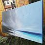 A storm comes in, it passes over and leaves a stunning clear horizon ahead. This piece used a simple palette of natural hues, that produce an emotional seascape.

This painting is on artist quality slimline cotton canvas, and stretched with strong wooden bars. With painted sides and varnish it is ready to go with no need for a frame. There is a signature on the front and on the reverse is the Title, a date and signature. All my works are accompanied with a unique Certificate of Authenticity.

All my works are gently and individually packaged and their protection is reinforced with strong cardboard packaging to secure safe passage. Paintings are sent tracked, and a signature is requested upon delivery.

Please see my other pieces for more colour creations :)