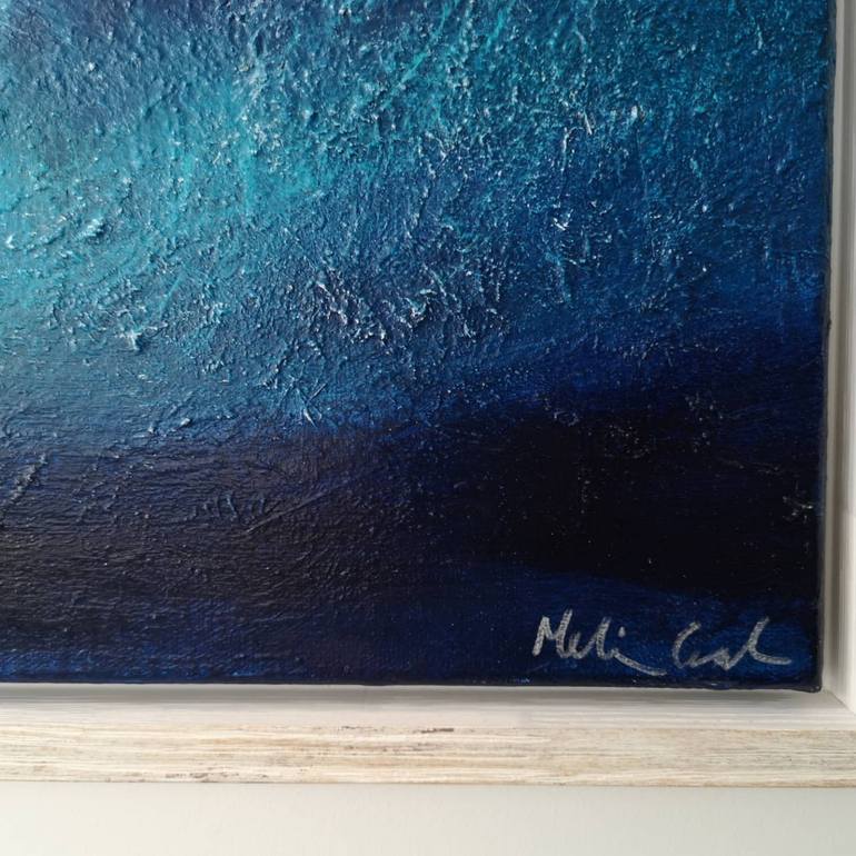 Original Impressionism Seascape Painting by Mel Graham