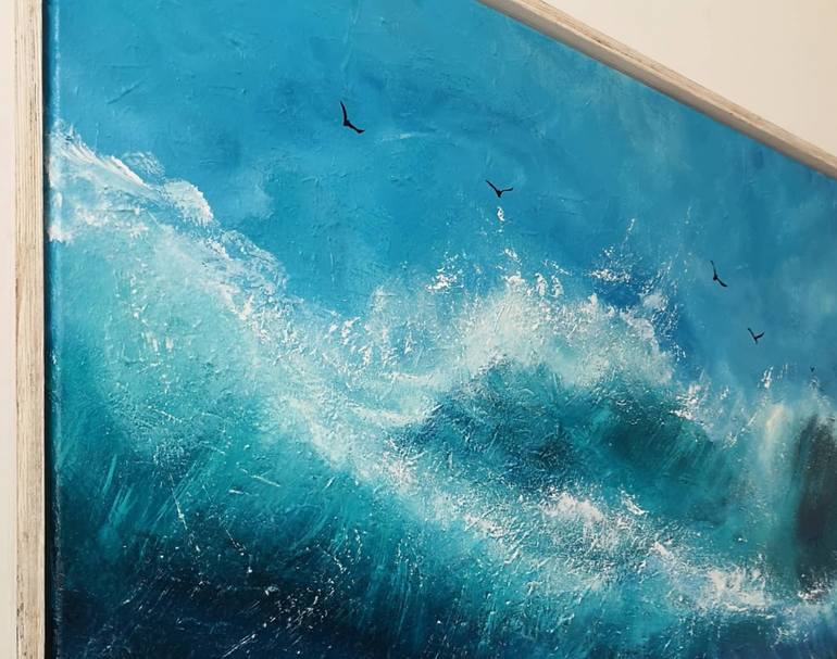 Original Seascape Painting by Mel Graham