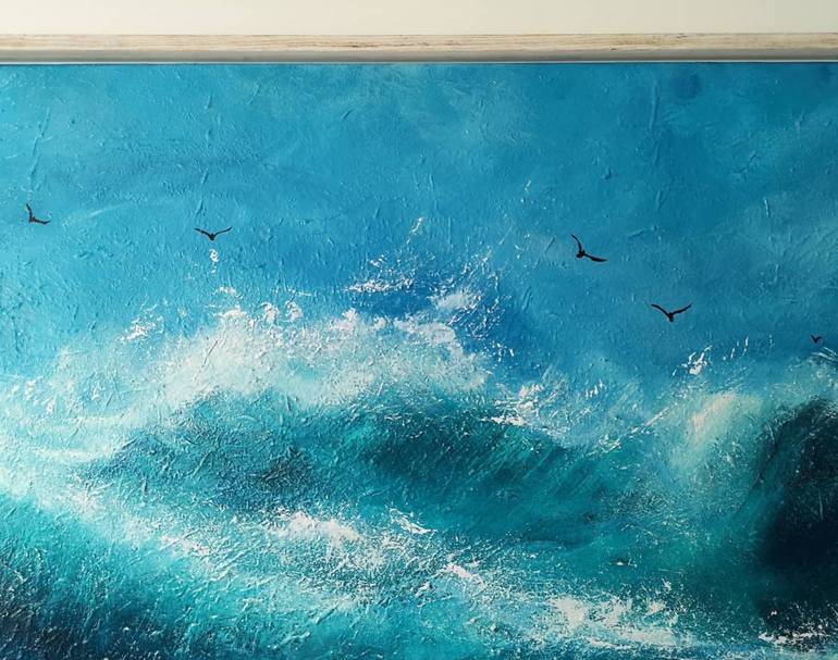 Original Seascape Painting by Mel Graham