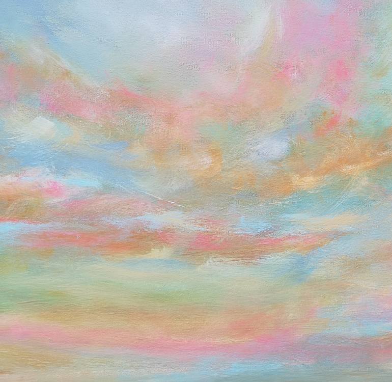 Original Impressionism Seascape Painting by Mel Graham