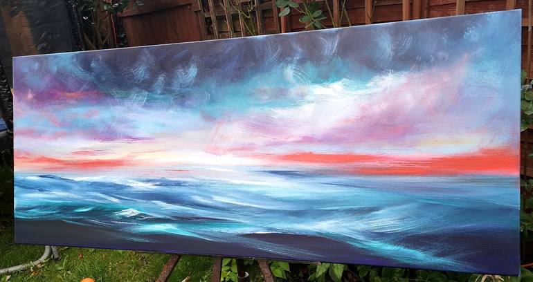 Original Seascape Painting by Mel Graham