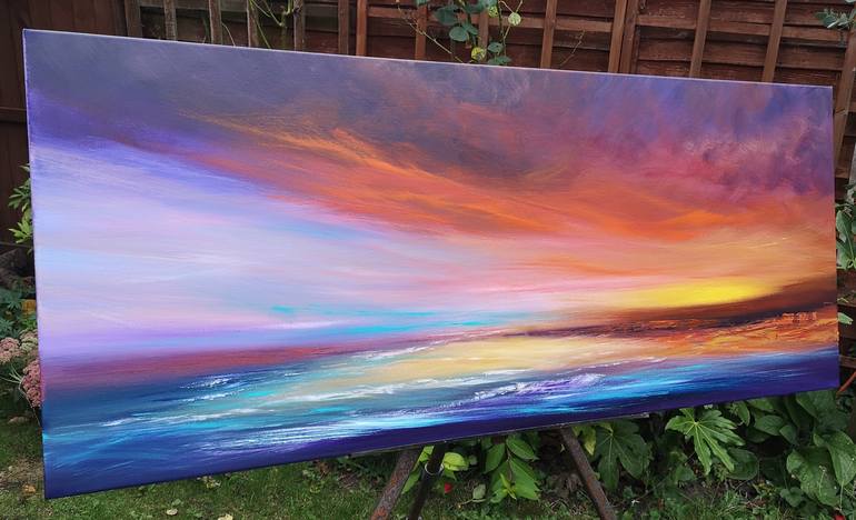 Original Seascape Painting by Mel Graham