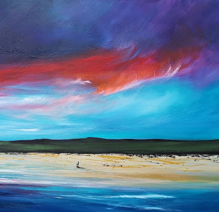 Original Seascape Painting by Mel Graham