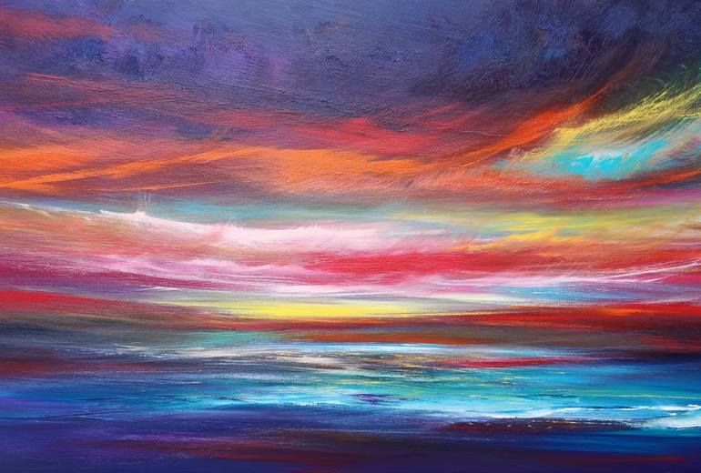 Original Seascape Painting by Mel Graham