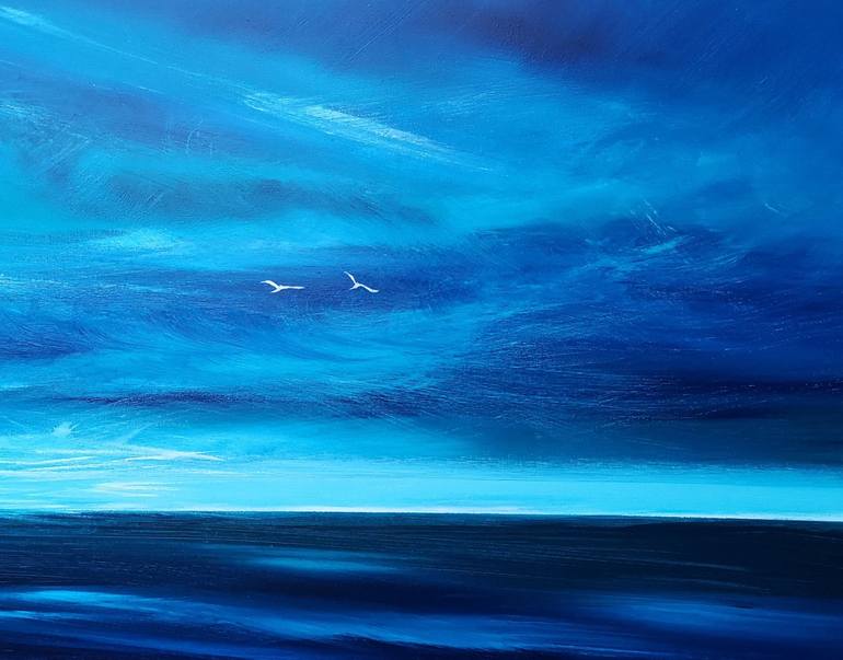 Original Seascape Painting by Mel Graham