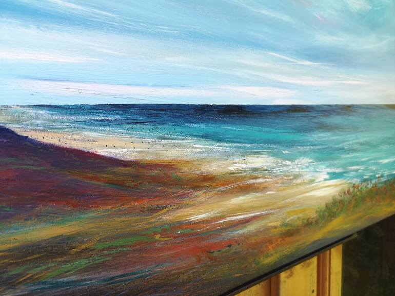 Original Seascape Painting by Mel Graham