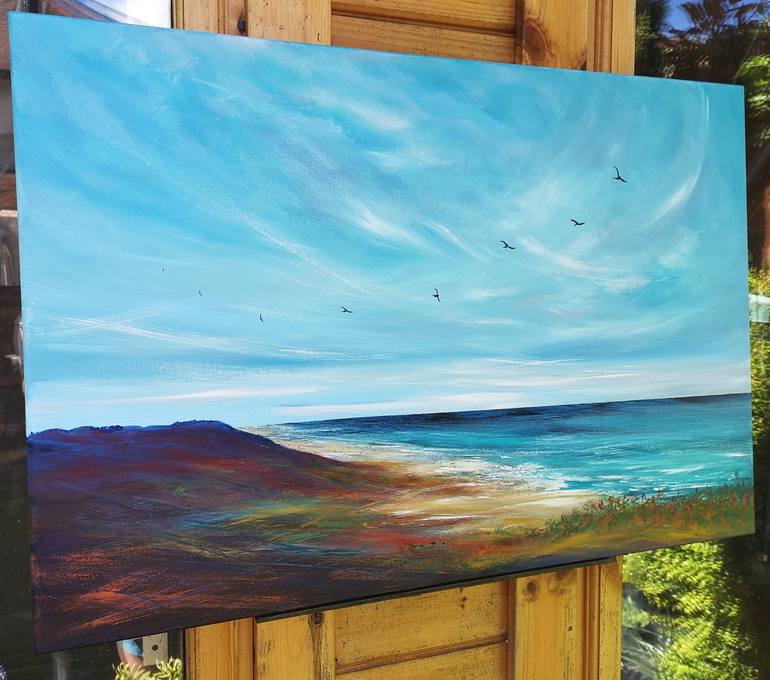 Original Seascape Painting by Mel Graham