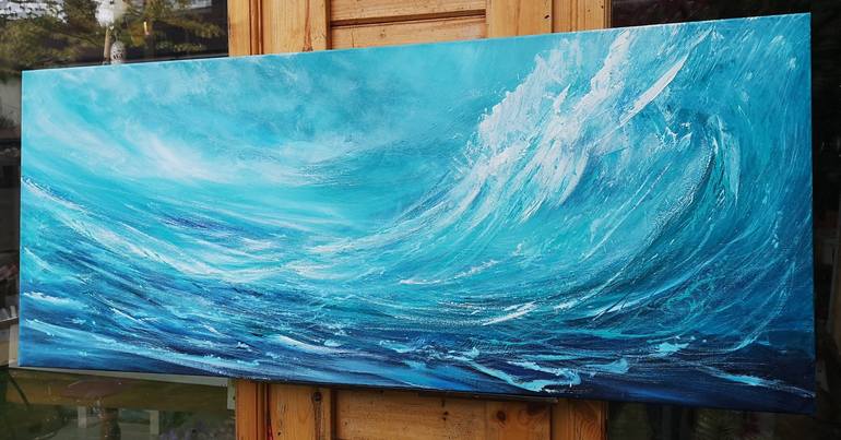 Original Seascape Painting by Mel Graham