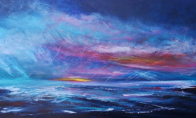 Original Seascape Painting by Mel Graham