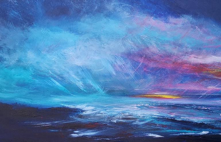 Original Seascape Painting by Mel Graham