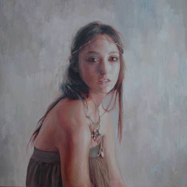 Original Portrait Painting by Annalisa Avancini